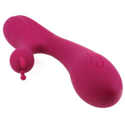 Generique Vibro Rabbit Deer Jack 23cm Violet